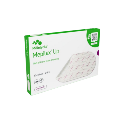 Mepilex Up 10x20 cm obväz penový silikónový 1x5 ks