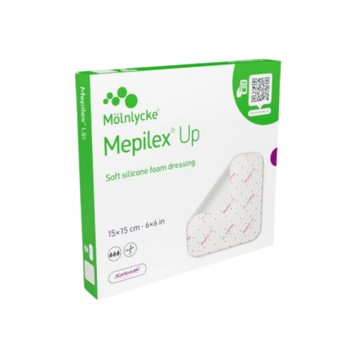 Mepilex Up 15x15 cm obväz penový silikónový 1x5 ks