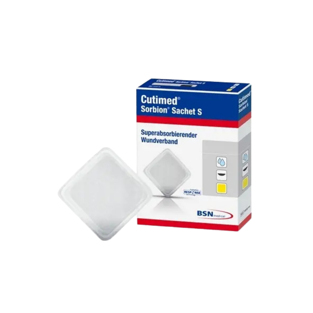 Cutimed Sorbion Sachet S krytie na rany hydroaktívne, 10 x 10 cm, 1x10 ks